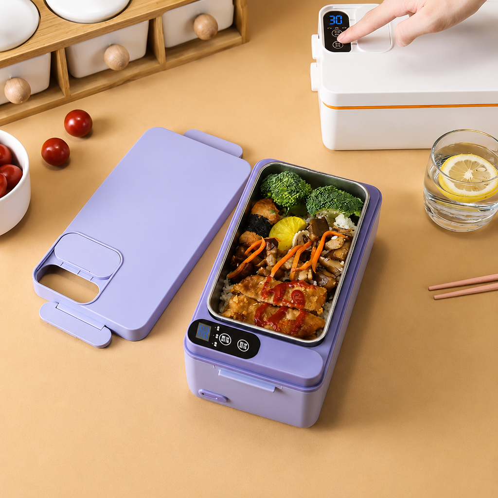 Lunch Box Électrique USB • Acier Inoxydable